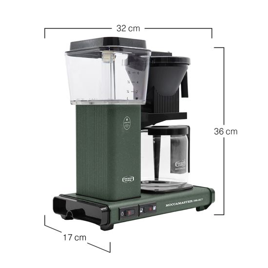 De Moccamaster KBG Select Forest Green