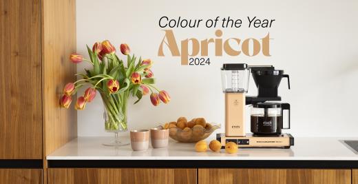 Moccamaster introduceert  Colour of the Year 2024: 'Apricot’