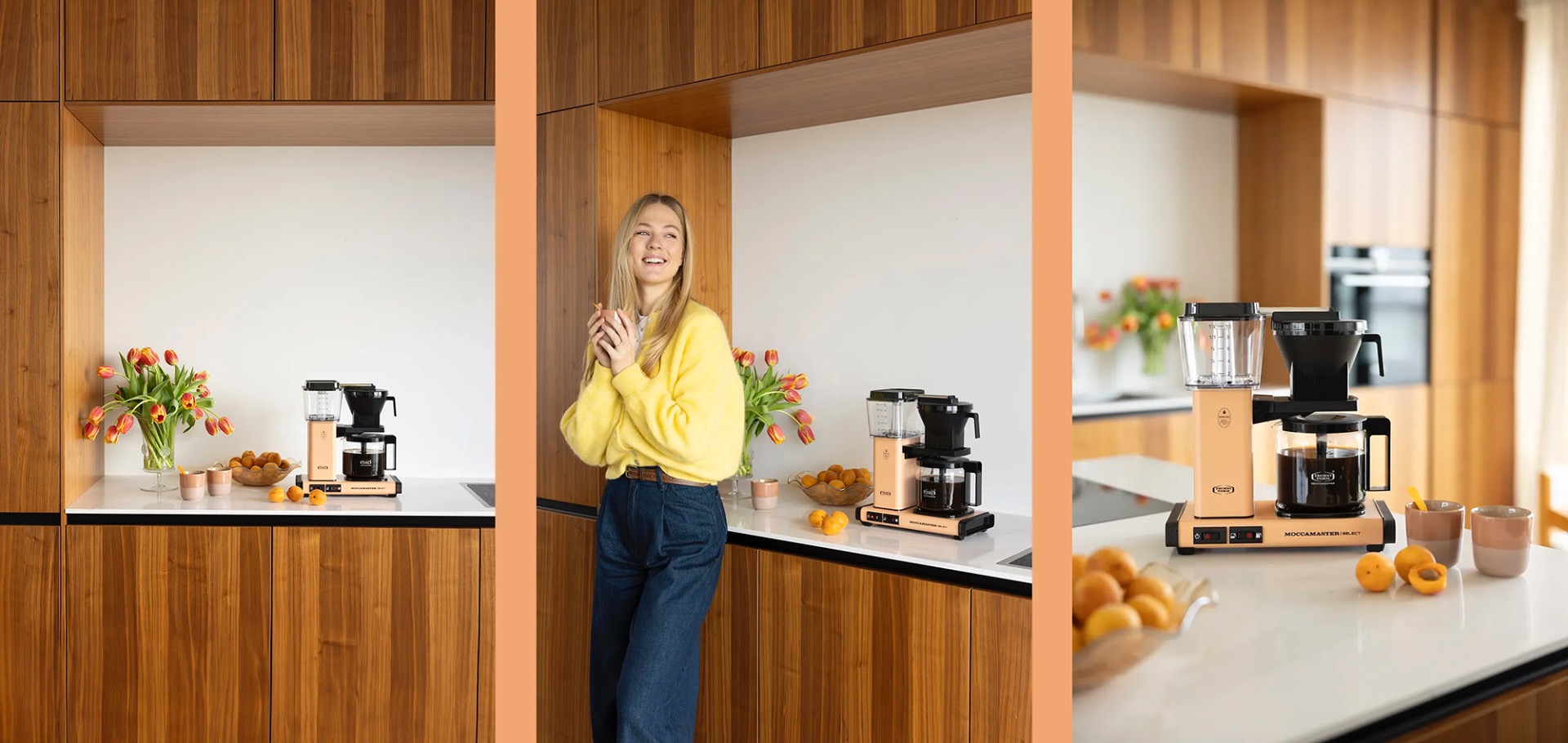 moccamaster, moccamaster colour of the year, colour of the year, moccamaster apricot, colour of the year apricot, Moccamaster colour of the year apricot